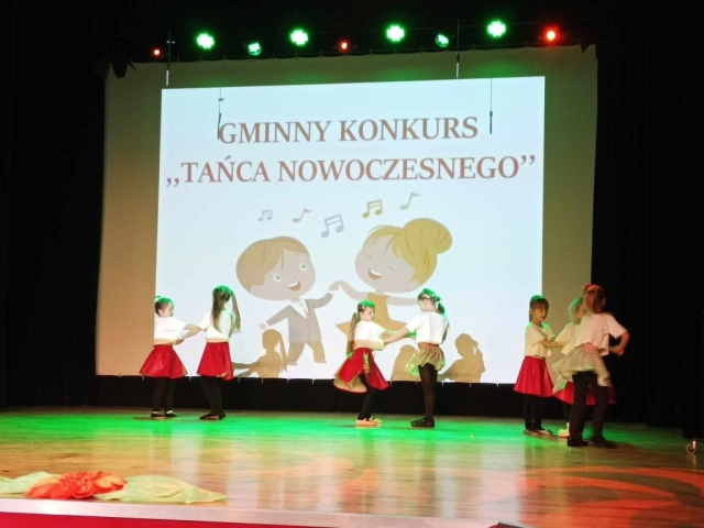 „Gminny Konkurs Tańca Nowoczesnego dla przedszkolaków”