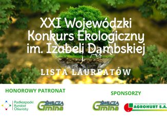 XXI Wojewódzki Konkurs Ekologiczny